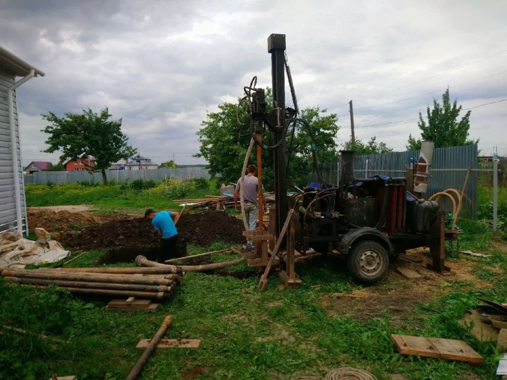 Бурение скважины: д. Уржумка